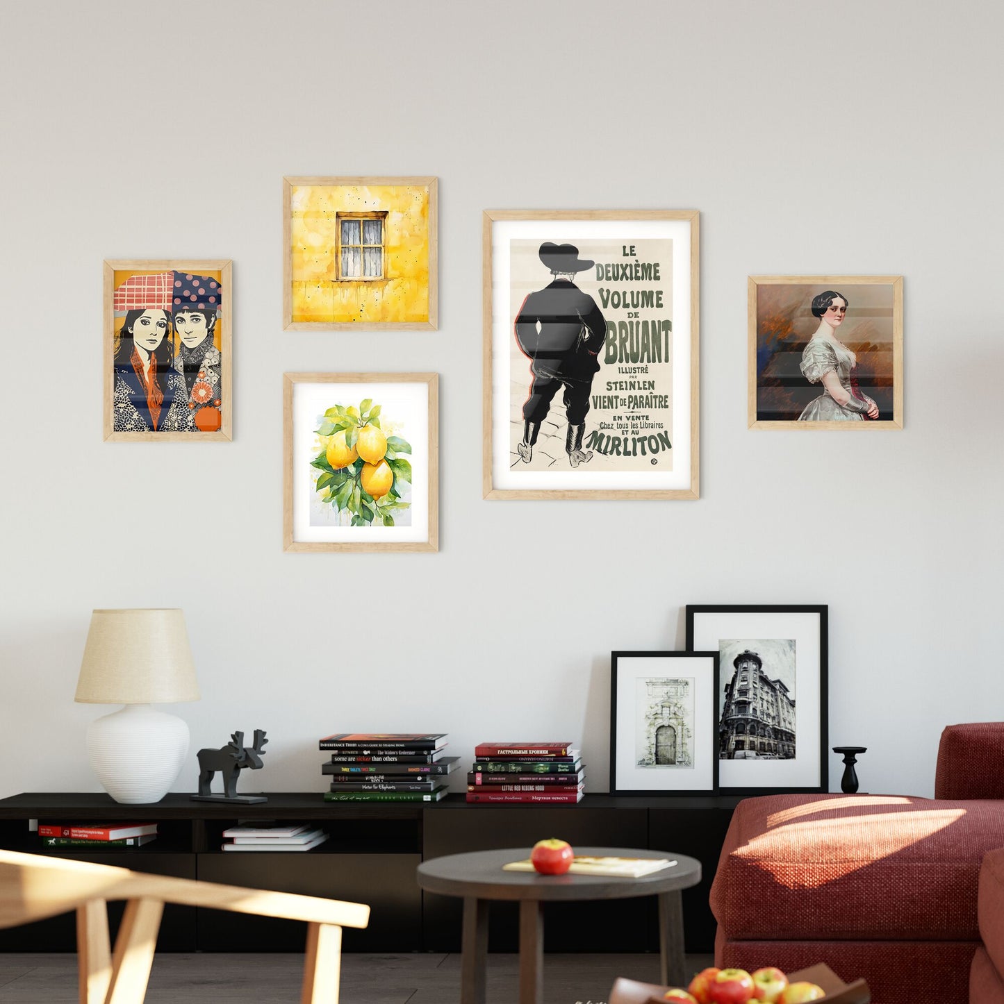Wall Art with The Second Volume by Bruant - Henri de Toulouse-Lautrec