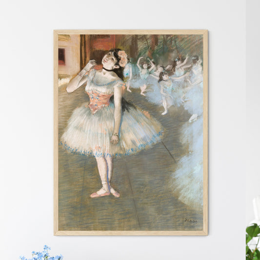 The Star by Edgar Degas Framed Art Print