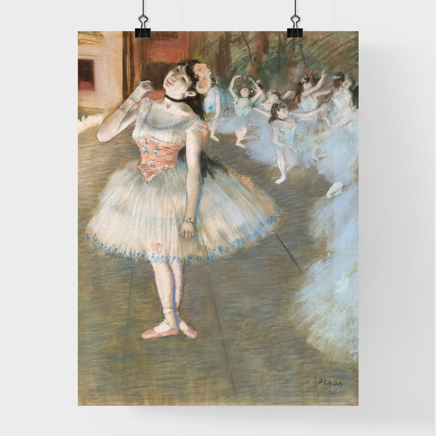 The Star by Edgar Degas Poster