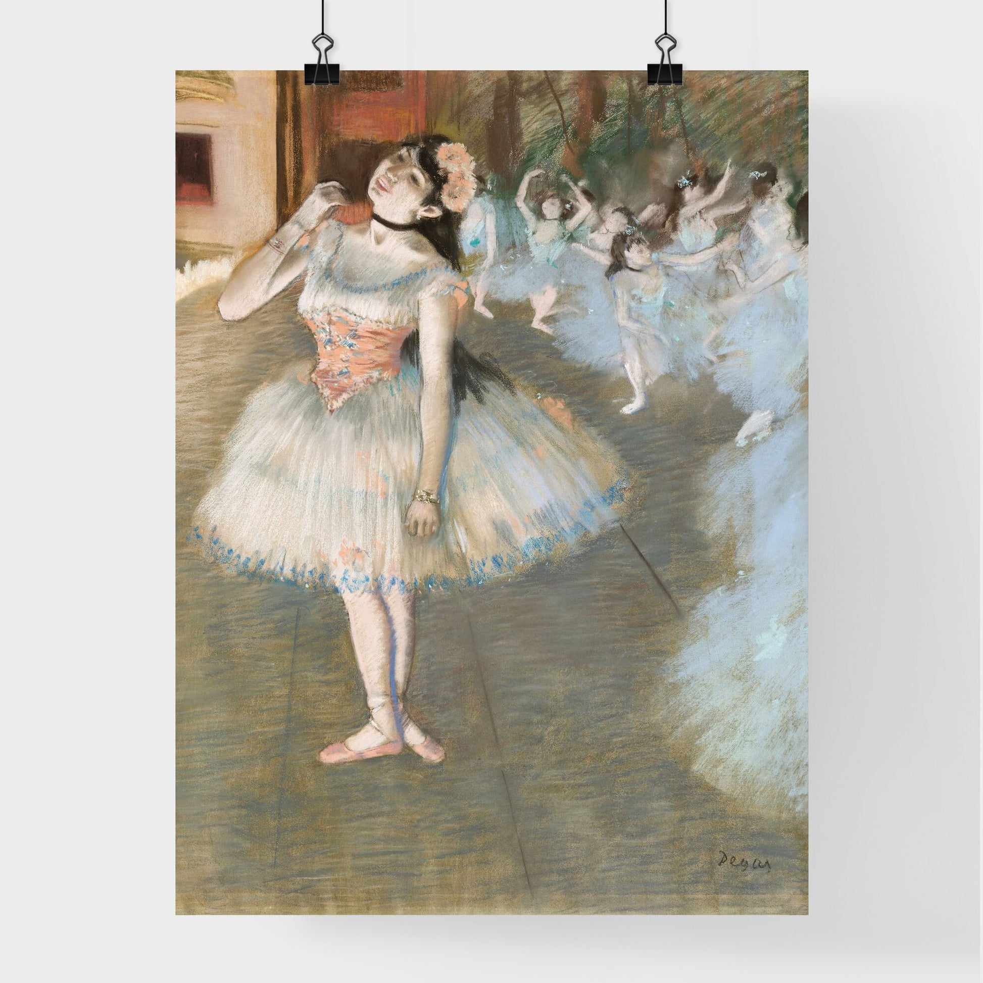 The Star by Edgar Degas Poster