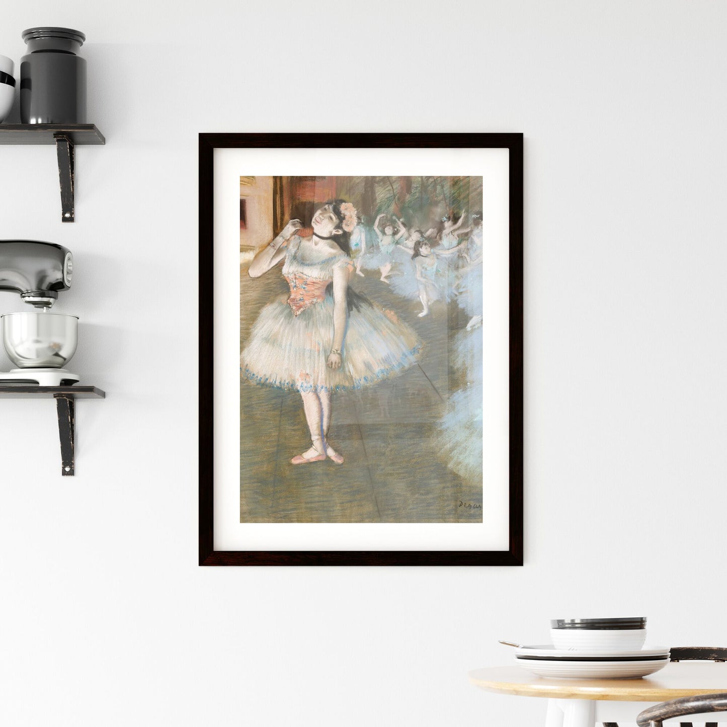 Framed Print of The Star by Edgar Degas