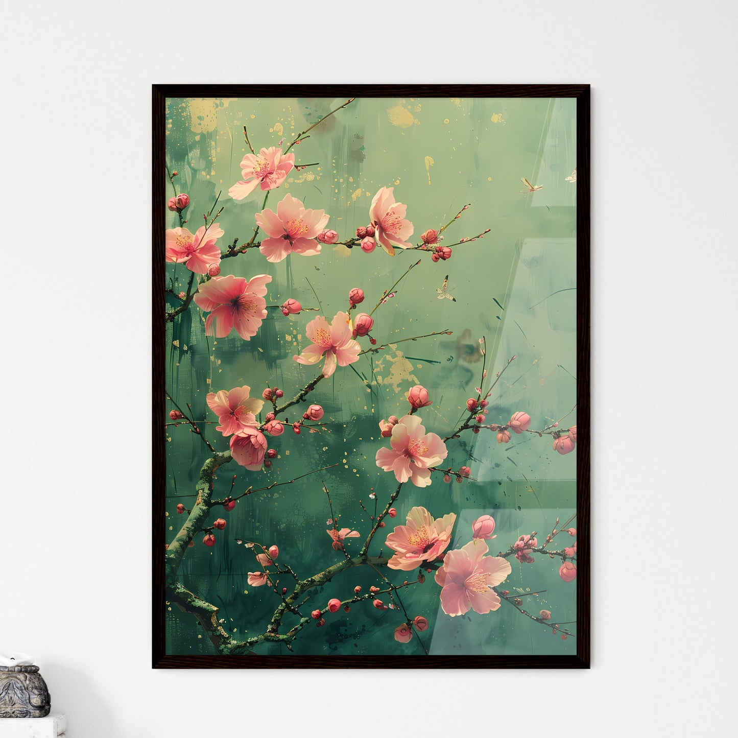 Vibrant Qingming Festival Painting Depicting - Framed Art Print