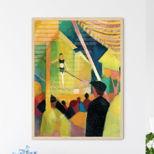 Tightrope Walker by August Macke Framed Art Print