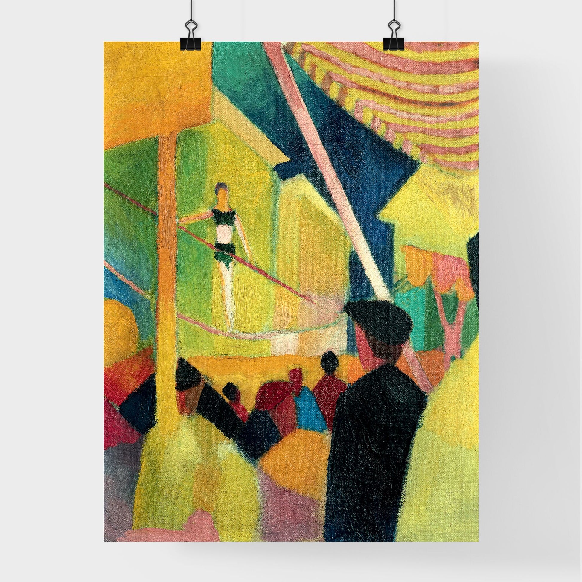 Tightrope Walker by August Macke Poster