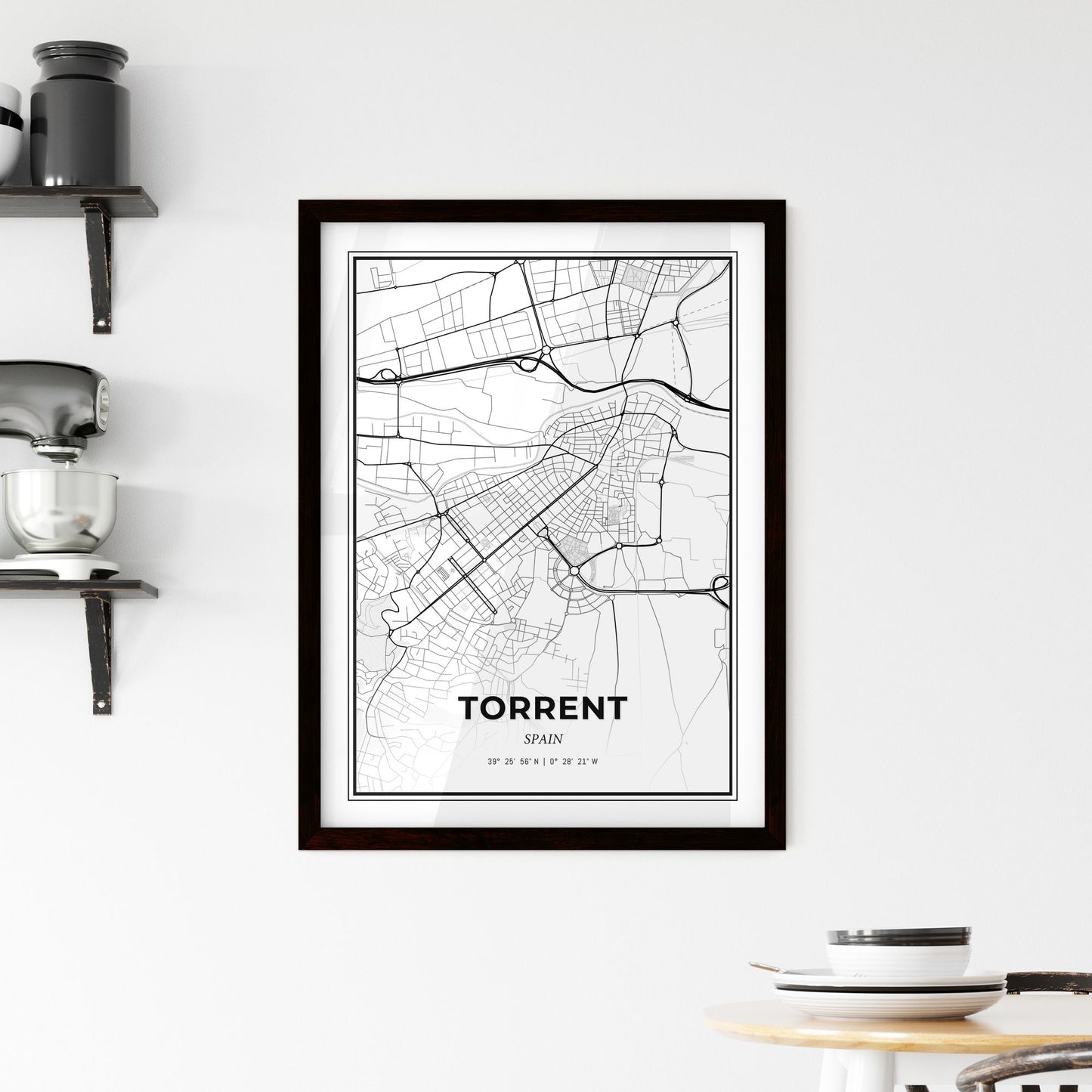 Torrent Spain - Minimal City Map