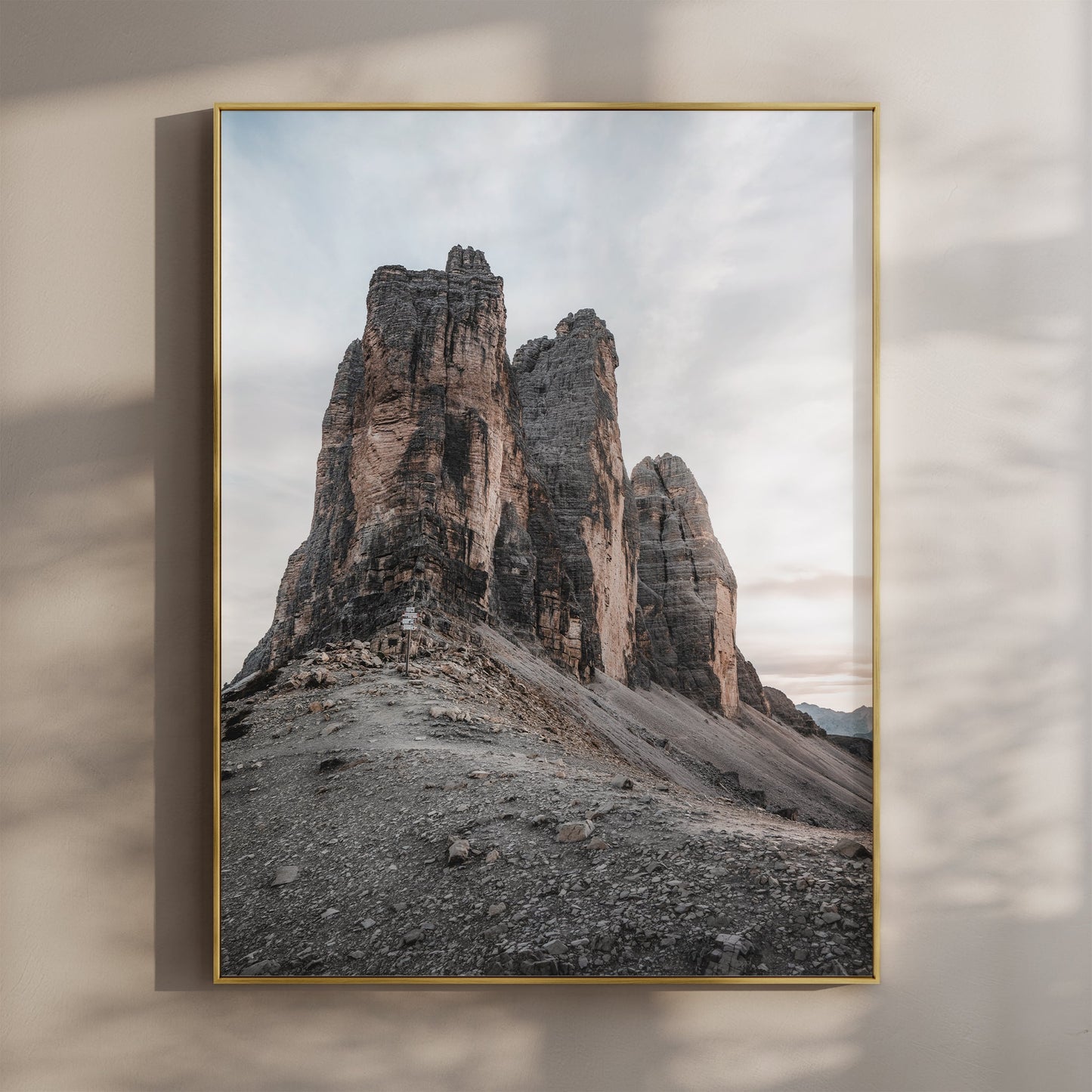 Tre Cime di Lavaredo Wall Art Print – Dolomites Photography