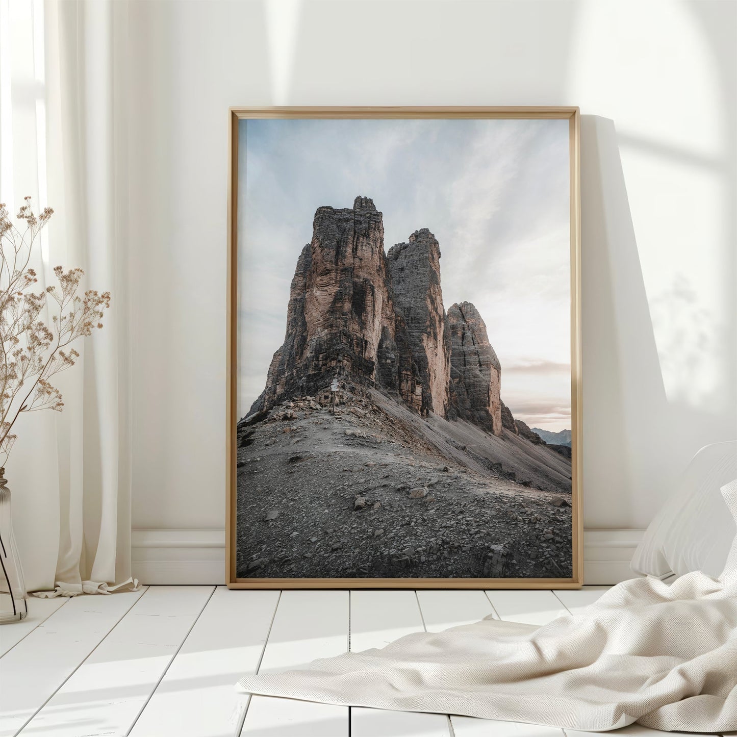 Tre Cime di Lavaredo Wall Art Print – Dolomites Photography