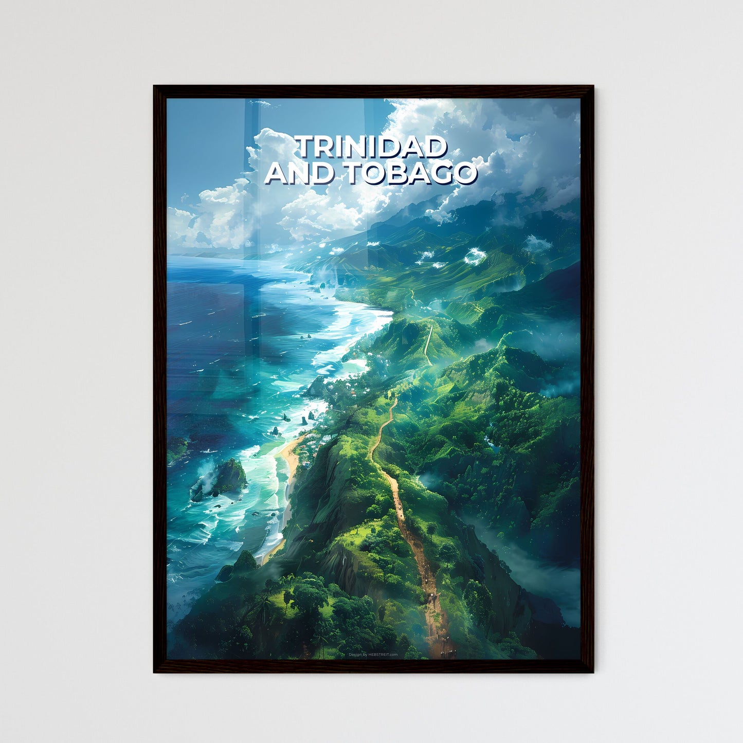 Trinidad and Tobago North Ame Wall Art