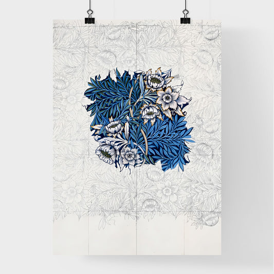 Tulip and Willow by William Morris Poster