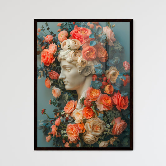 Editorial floral photography - Framed Art Print