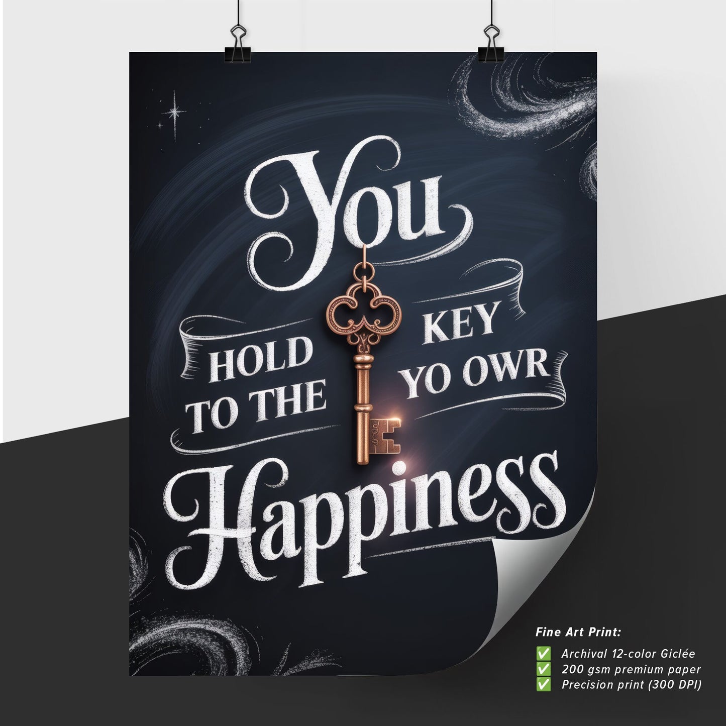 Unlock Your Happiness: You Hold the Key to Your Own Joy and Fulfillment.