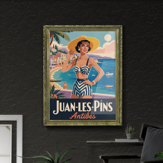 Vintage Chic at Juan-Les-Pins: A Glamorous Seaside Escape in Antibes