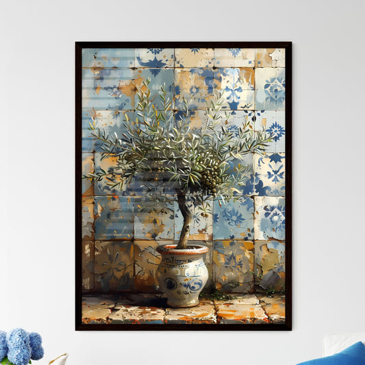 Vintage Painting - Framed Art Print