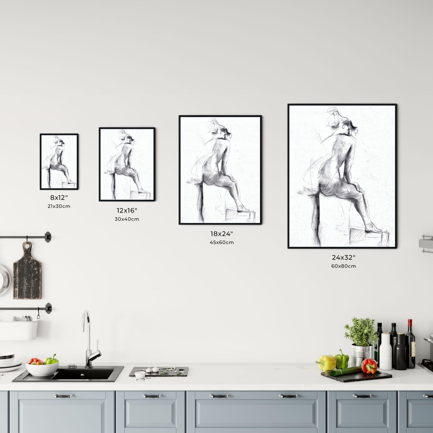 Whispers of Form: The Elegance of Motion and Stillness Chart