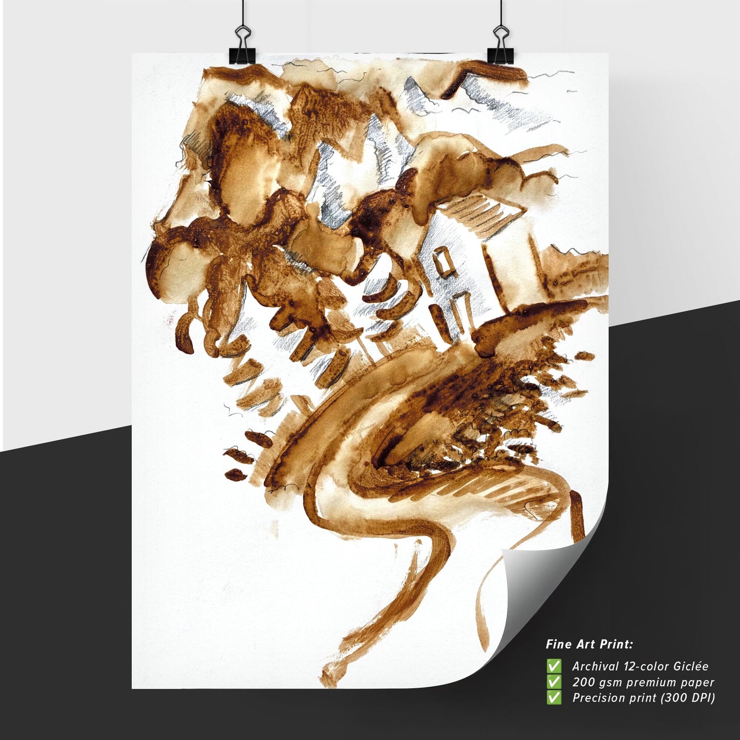 Whispers of Nature: A Journey Through Earthy Hues and Curves