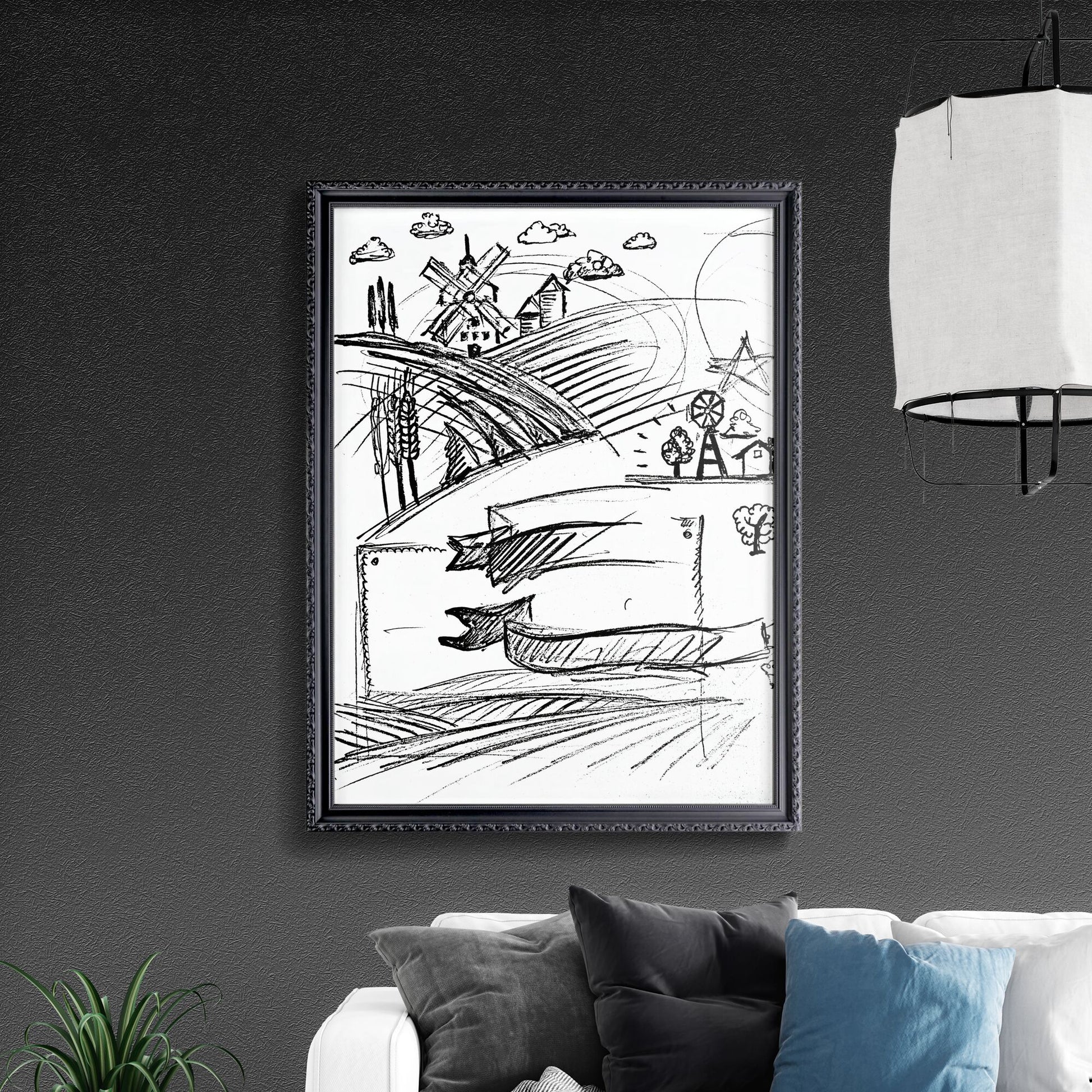 Whispers of Nature: A Sketch of Dreamy Landscapes and Time