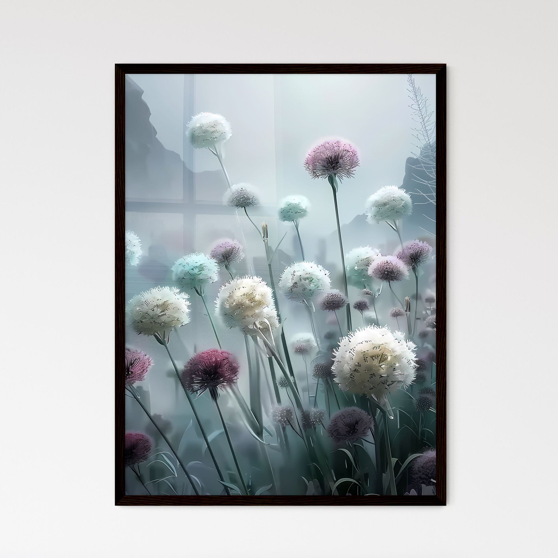 Vibrant Underwater Artwork - Framed Art Print
