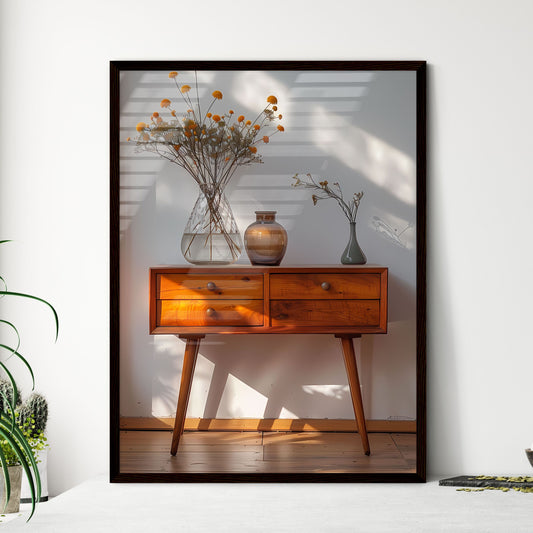 Mid-Century Modern Art - Framed Art Print