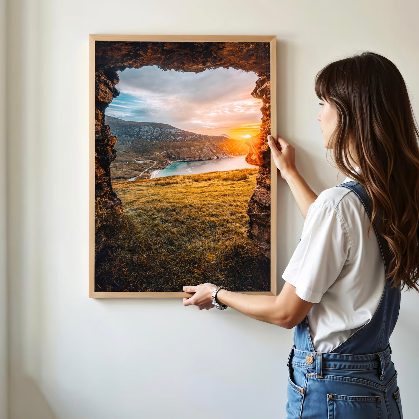 Keem Beach Sunset – Achill Island Wall Art Print