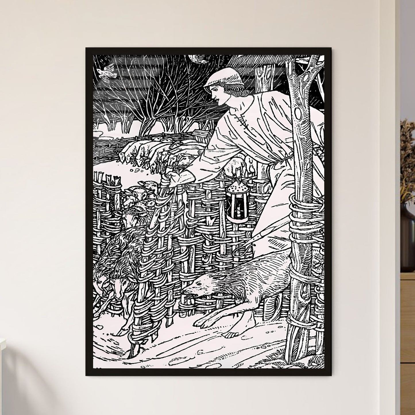 William Morris – The Shepheardes Calender Art Print