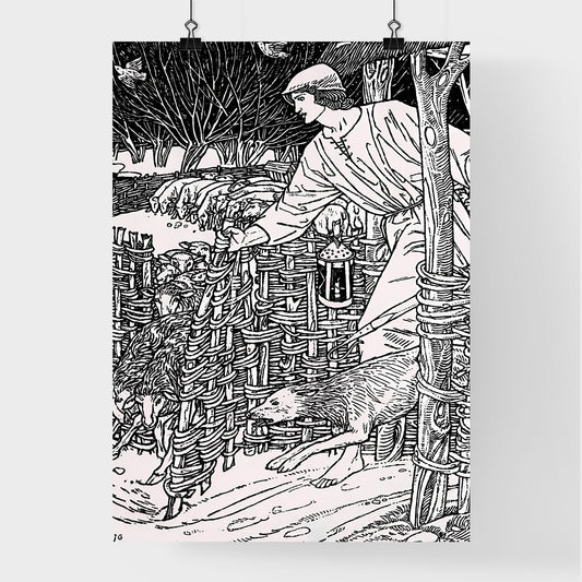 William Morris – The Shepheardes Calender Poster