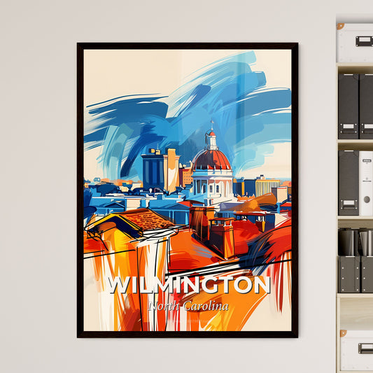 Vibrant Wilmington, North Carolina - A Painting Of A City