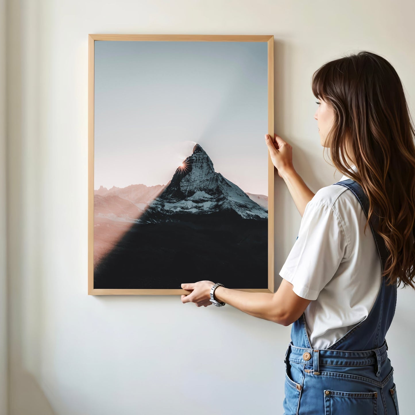 Matterhorn Sunset Wall Art – Fine Art Print of the Swiss Alps