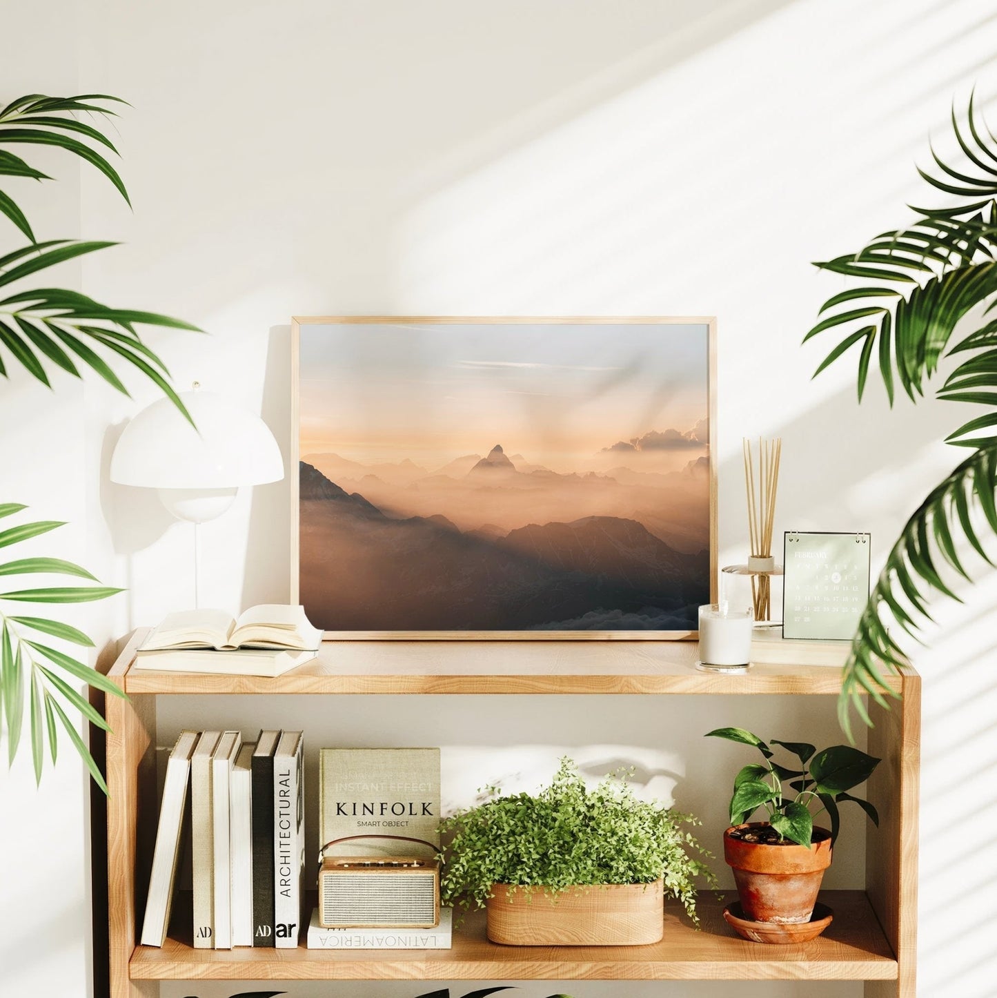 Golden Sunrise Over The Matterhorn | Mont Blanc Summit Photography Print