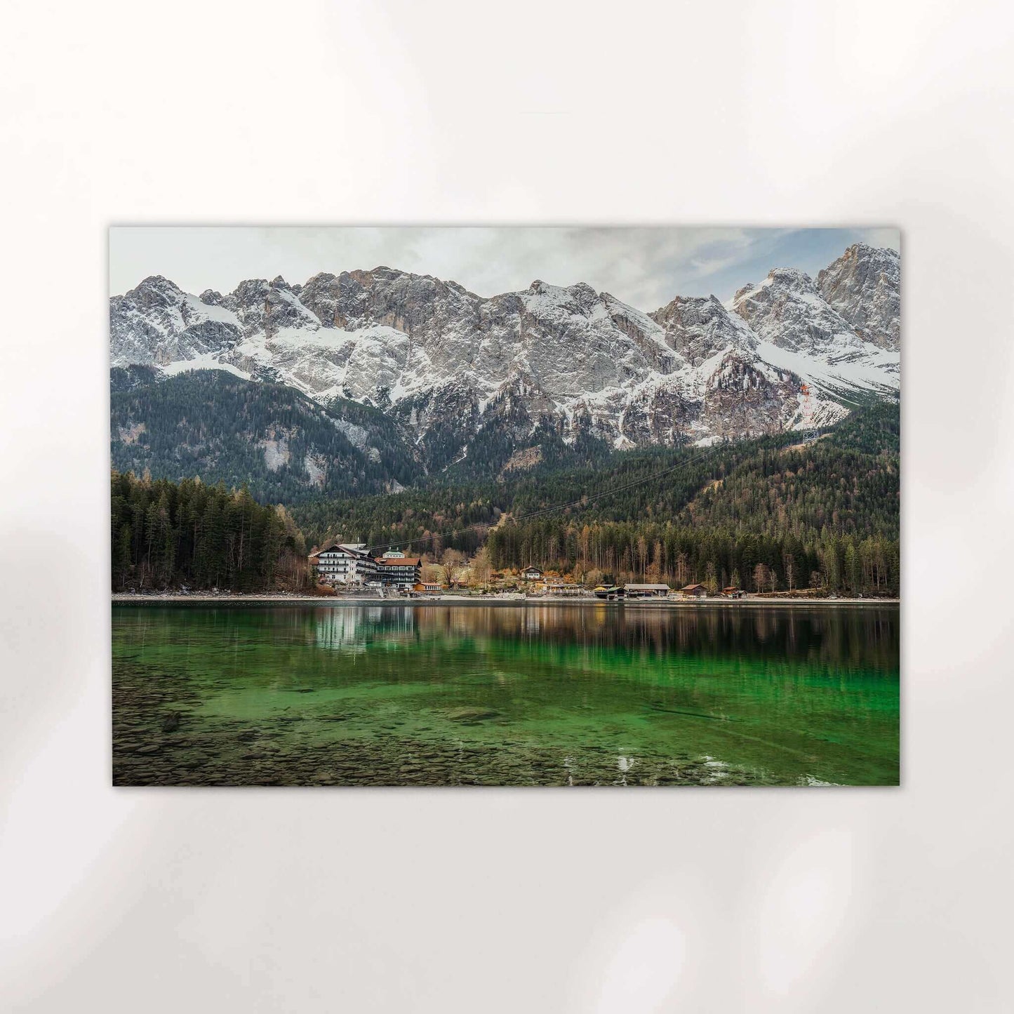Eibsee Wall Art Print – Bavarian Mountain Photography