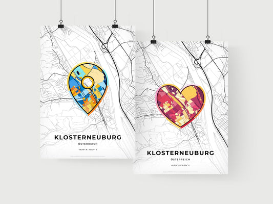 Klosterneuburg Austria art print for couples