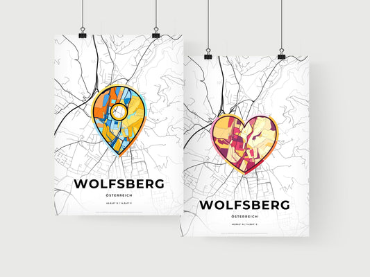 Wolfsberg Austria art print for couples