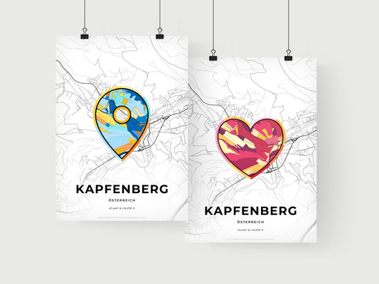 Kapfenberg Austria art print for couples