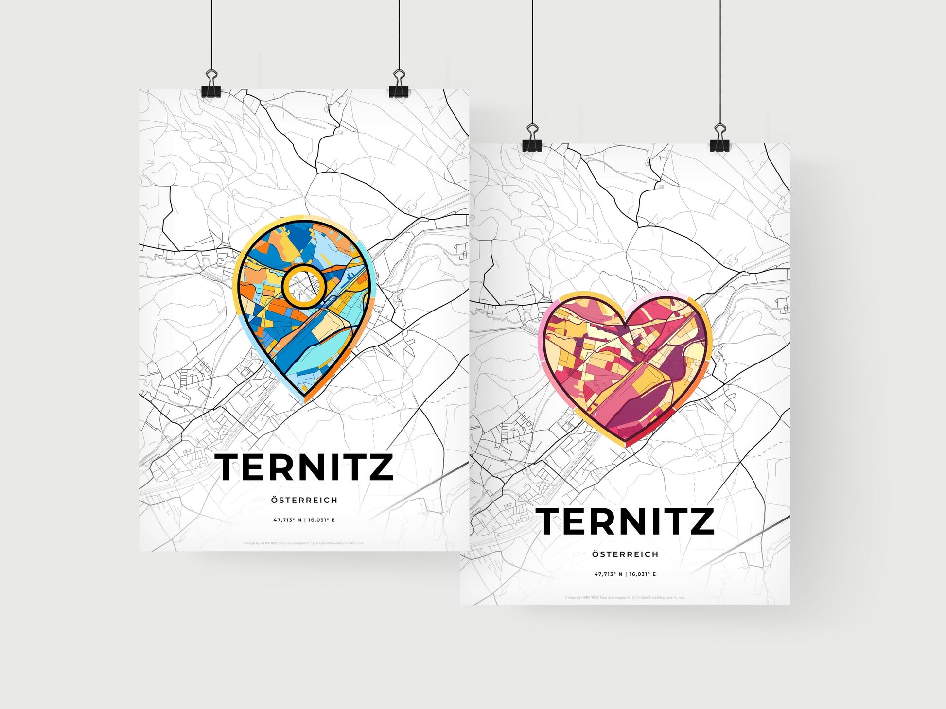 Ternitz Austria art print for couples
