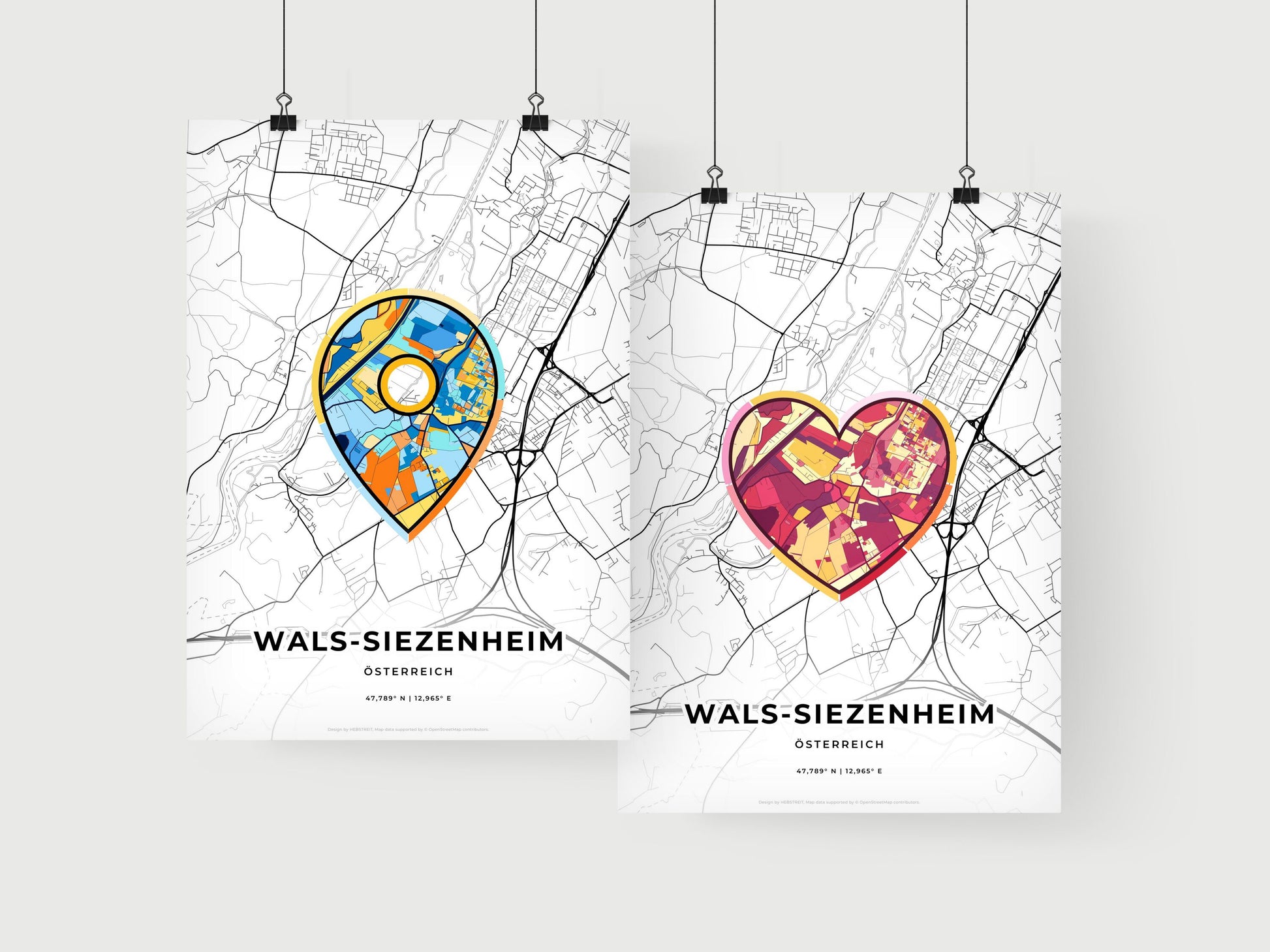 Wals-Siezenheim Austria art print for couples