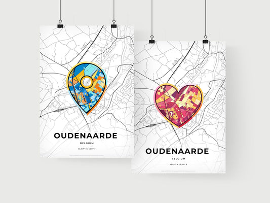 Oudenaarde Belgium art print for couples