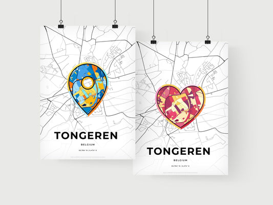 Tongeren Belgium art print for couples
