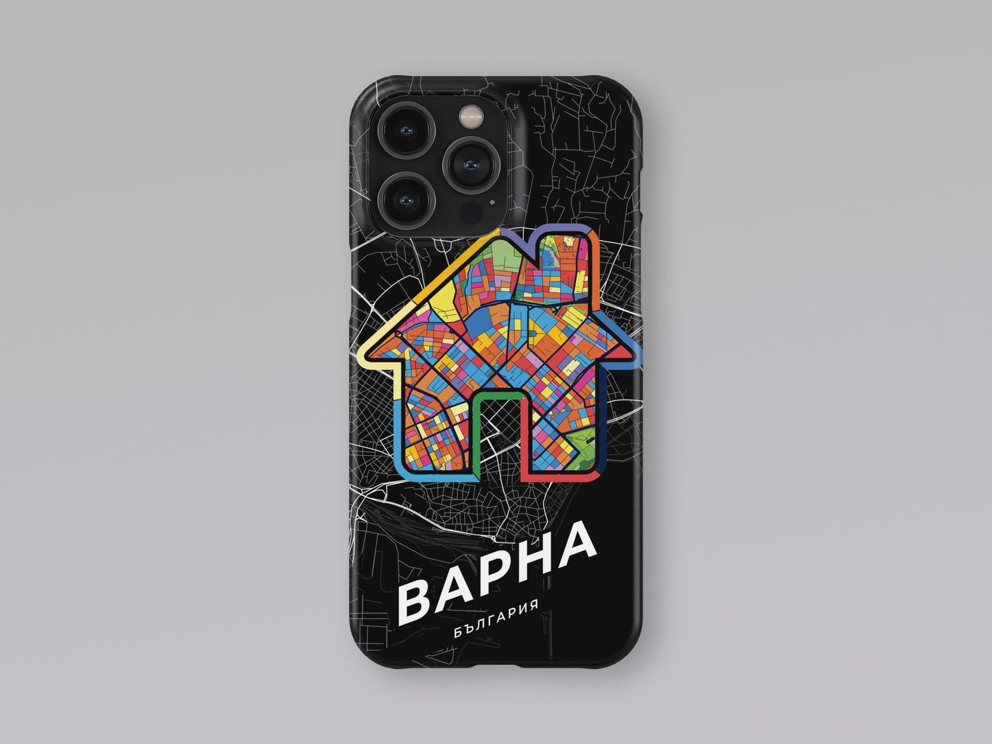 Варна България slim phone case with colorful icon. Birthday, wedding or housewarming gift. Couple match cases. 3