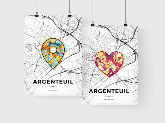 Argenteuil France art print for couples