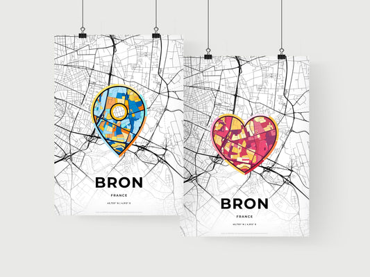 Bron France art print for couples
