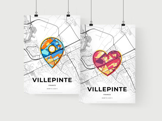 Villepinte France art print for couples