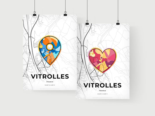 Vitrolles France art print for couples
