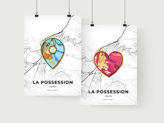La Possession France art print for couples