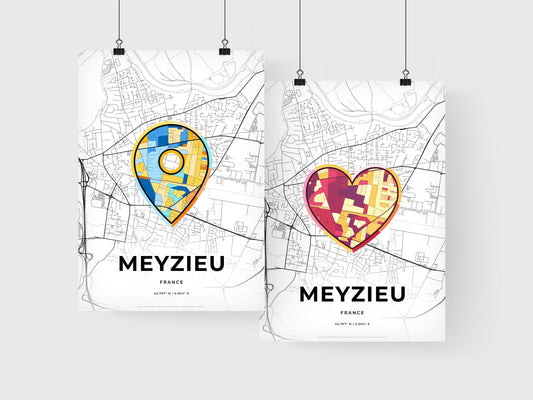 Meyzieu France art print for couples