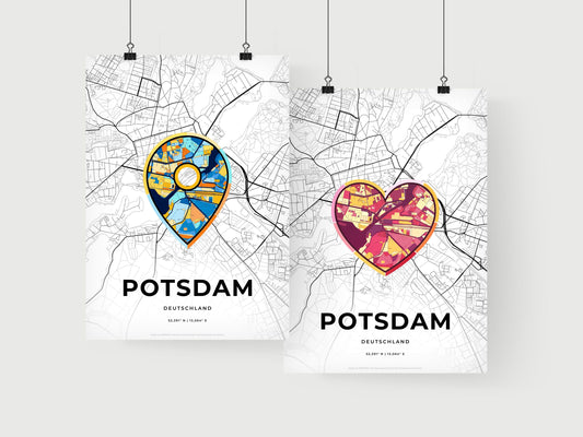 Potsdam Germany art print for couples
