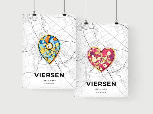 Viersen Germany art print for couples