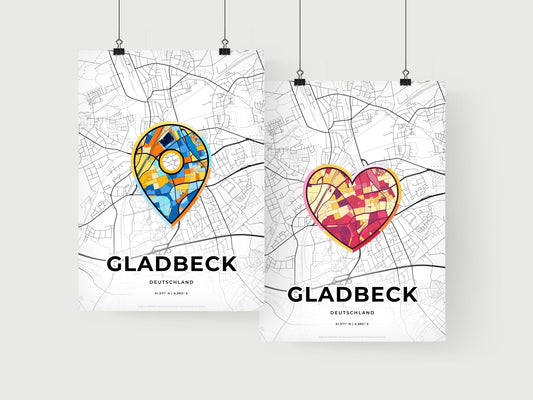 Gladbeck Germany art print for couples