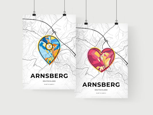 Arnsberg Germany art print for couples