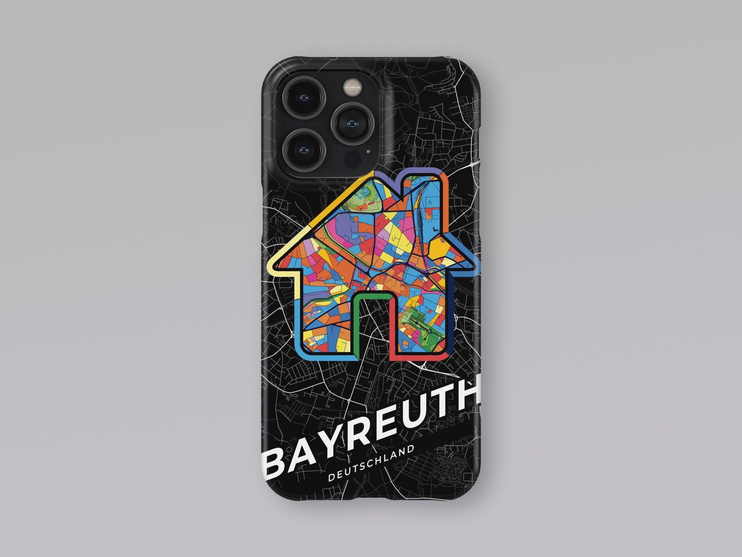 Bayreuth Deutschland slim phone case with colorful icon. Birthday, wedding or housewarming gift. Couple match cases. 3