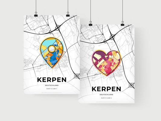 Kerpen Germany art print for couples