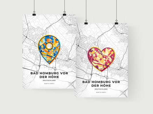 Bad Homburg Vor Der Hohe Germany art print for couples